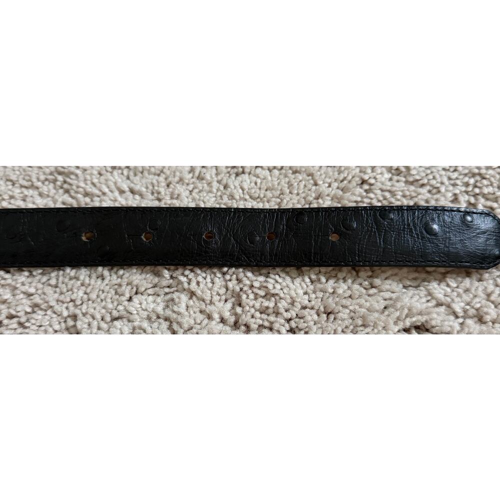 Tony Lama Women’s Black Leather Western Concho Rhinestone Belt C50353 - Picture 14 of 14